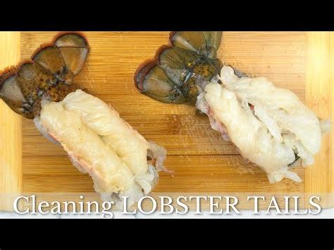 youtube lobster tail|how to devein lobster tail.